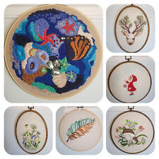 Stickbild mit Rahmen fertig