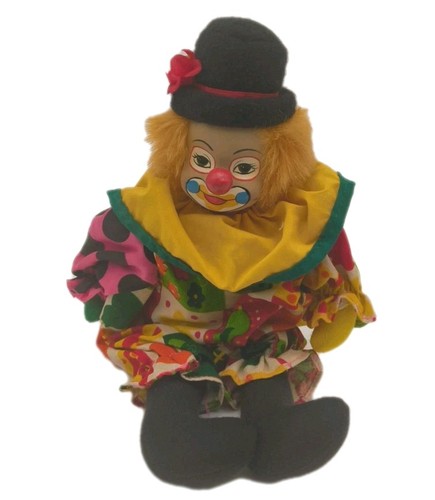 Harlequin sitzender clown - harlequin,
