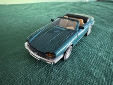 Druckgussmodell  1:43  Hersteller unb.  Jaguar Cabrio in grün  Welly 1:32
