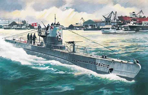 Icm 010 144 u boat - 1:144, type