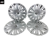 4 Stück 15 Zoll Original VW Radkappen - 6C0601147A