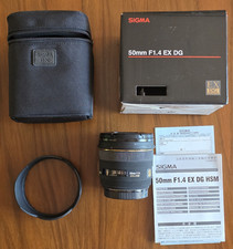 Sigma 50mm F1.4 EX DG HSM Objektiv für Canon – Top Zustand!