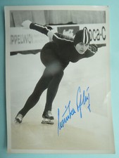 Monika Pflug (DDR) – Eisschnelllauf (Autogrammkarte 1972)