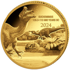 Goldmünze Suchomimus
