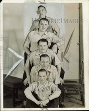 1945 Press Photo E & B bowling