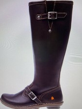 The ART Company Damenschuhe Leder Stiefel Berlin 748 - Boots - Schuhe - Schwarz