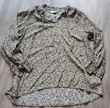 Ƹ̵̡Ӝ̵̨̄Ʒ Kaffe curve  Bluse/Tunika Blumen Gr.50  Top!Ƹ̵̡Ӝ̵̨̄Ʒ
