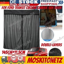 For Ford Transit Custom Bulli Magnet Moskitonetz / Insektenschutz Schiebetüre DE