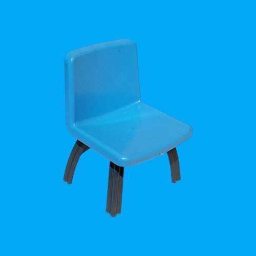 Playmobil stuhl hellblau - stuhl, /