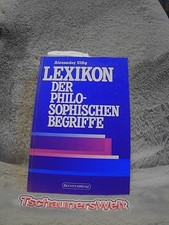 Lexikon der philosophischen Begriffe. Ulfig, Alexander: