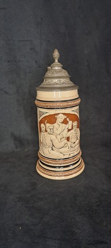 Alter bierkrug mit - bierkrug,