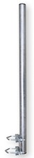 Mastverlängerung Stahl 80cm 38mm feuerverzinkt Antennenmast Sat-Schüssel