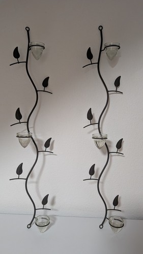 Wanddeko teelichthalter aus - wanddeko,