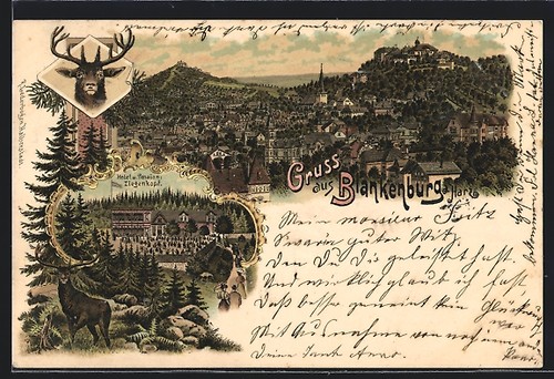 Lithographie blankenburg - lithographie, a