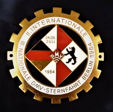 Alte Autoplakette DMV II