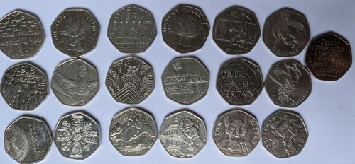 Seltene 50p münzen - 50p,