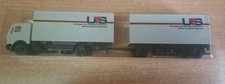 UTS Umzugs-und Transportsysteme  Mercedes Benz Hängerzug Herpa 1/87 