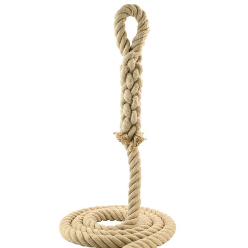 Hanfseil mit schlaufe ø8mm - mit,