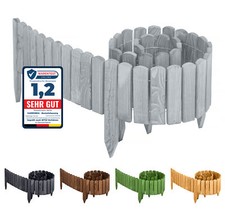 Beeteinfassung Holz Rollzaun