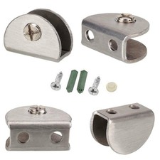 Glasboden-Halter Edelstahl 4er