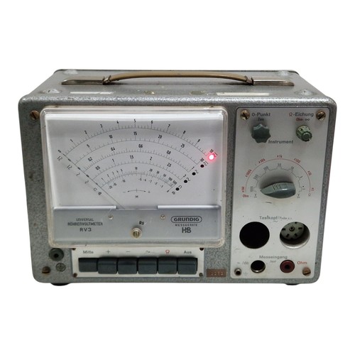 Grundig messgerät rv3 - messgerät, h&b