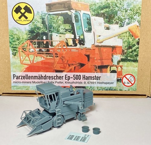 Parzellen mähdrescher ep500 - mähdrescher,
