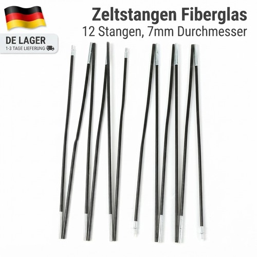 Zeltstangen fiberglas 7mm - zeltstangen,