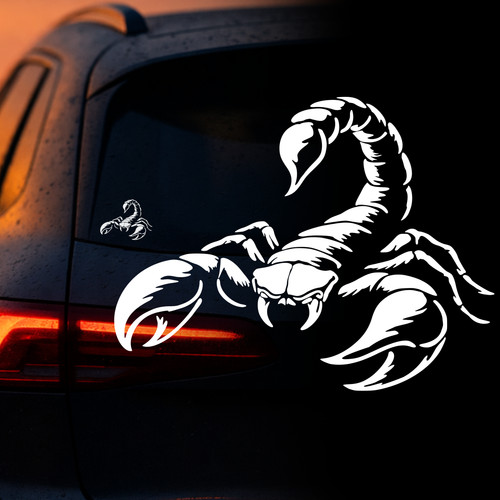 Auto aufkleber skorpion - auto,