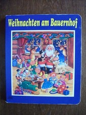 Hartpapp-Bilderbuch WEIHNACHTEN AM BAUERNHOF, 1. Auflage, Otto Moravec, Wien