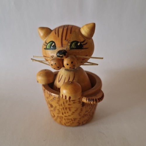 Katze mit wackelkopf - mit, aus