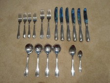 WMF Cromargan Hotel Besteck RESIDENCE Messer Tassenlöffel Gabel u.a zur Auswahl