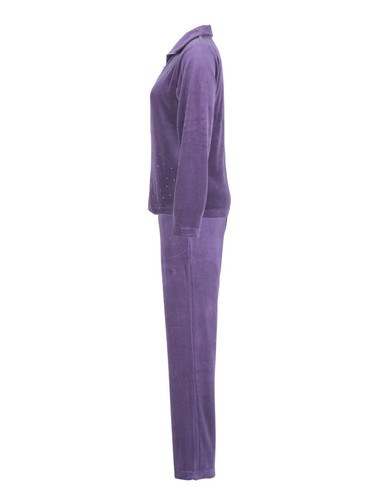 Damen velours nicki fitness - velours,