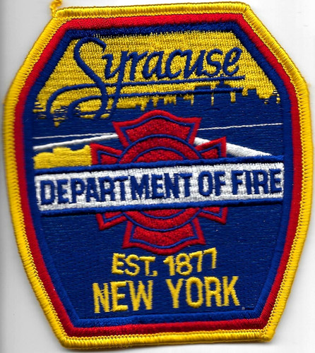Fire department syracuse - fire, patch