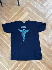 Vintage Nirvana In Utero Rare Black Shirt 90s Single Stitch Large Kurt Cobain  L