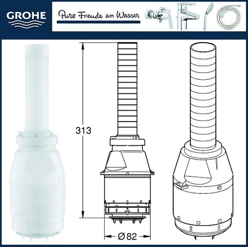 Grohe 43486000 dal servo - dal, servo-set