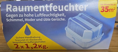 Raumentfeuchter set 2x1 kg - set,