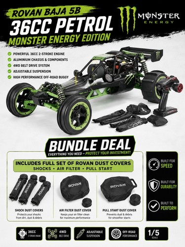 Rovan baja rc auto 36cc - 5b,
