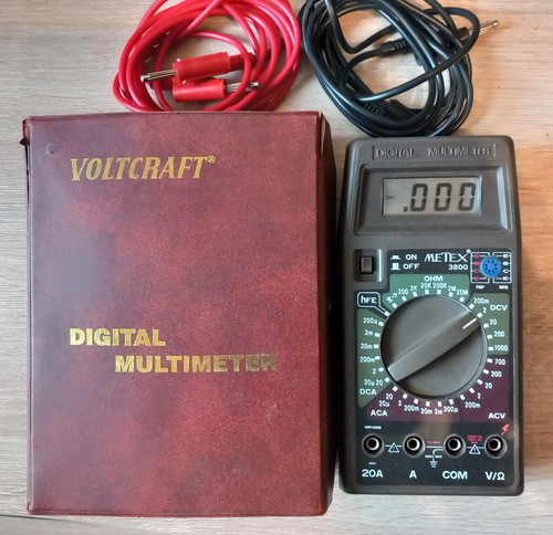 Digital multimeter metex 3600 - digital-multimeter,