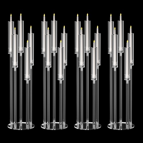 Kerzenständer acryl armig - kerzenständer, 5-armig