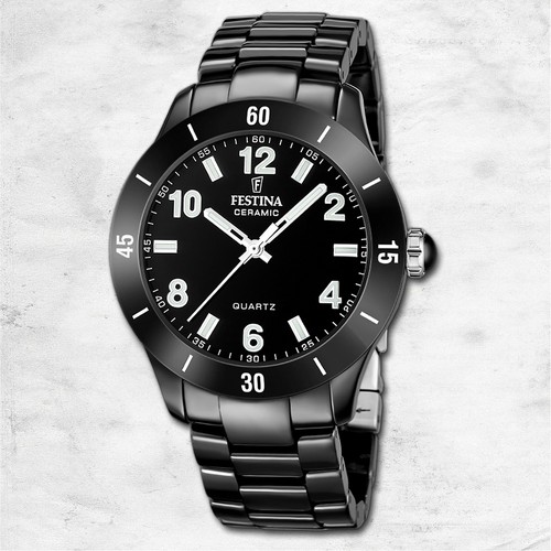 Festina damenuhr keramik - festina,