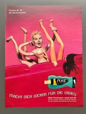 AXE Thai Massage macht Dich locker für die Ladies 2006 Vintage Werbung Reklame