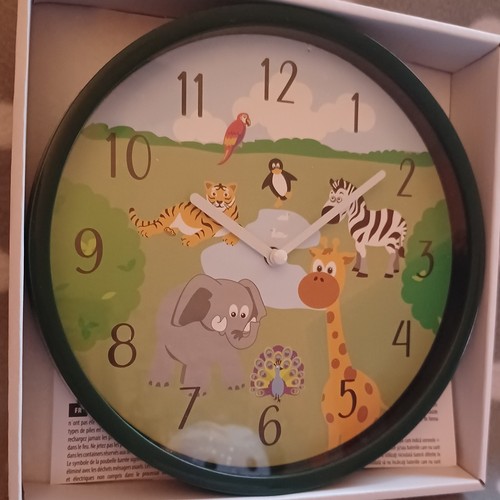 Süße kinder wanduhr mit - kinder-wanduhr,