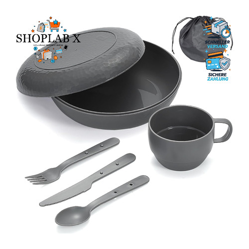 Camping mess set mit - mess,