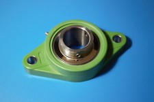 Flanschlager Kugellager ANB MUCNFL208 SSUC208 Kunststoff Edelstahl Oval 40 mm