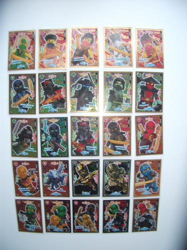 Lego ninjago trading cards - lego,