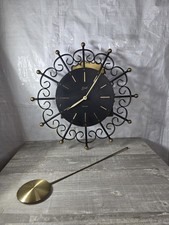 wanduhr Gusseisen Schatz Mit Pendel