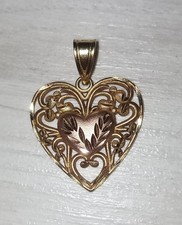 filigraner Herz Anhänger