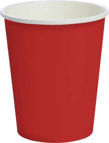 Duni schnapsgläser pappe - schnapsgläser, rot