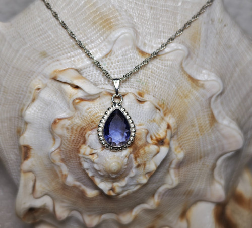 Lila amethyst edelstein - lila,