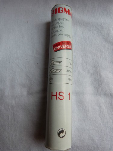 Sigma telefaxpapier original - sigma,